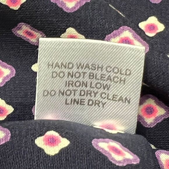 Sweet Rain Blouse Top Sleeveless‎ Multicolor Women Size XS Back Keyhole - Picture 7 of 7